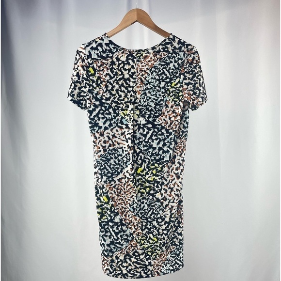Christian Siriano Printed Mini Shift Dress in Multi Size Small - Picture 6 of 8